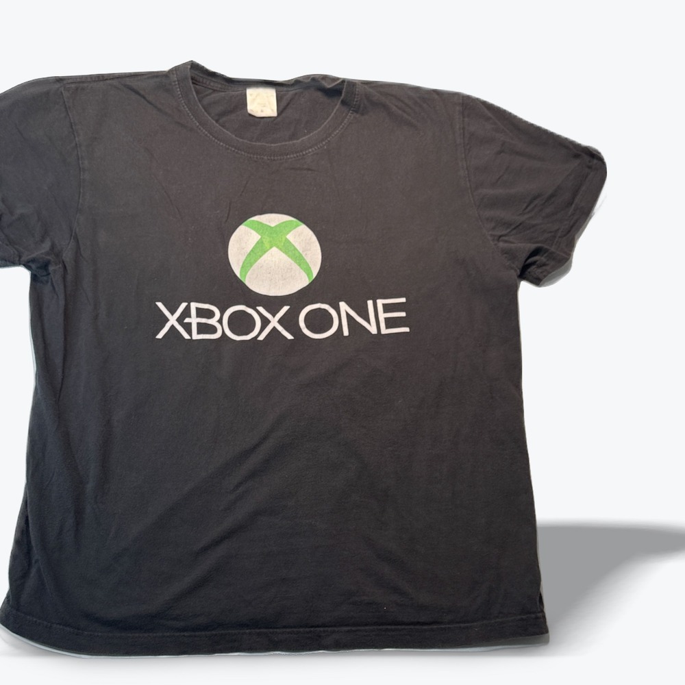 Stedman Xbox One Graphic T-Shirt Mens Large Black Cotton Gaming Tee ST2000